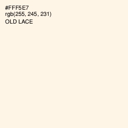 #FFF5E7 - Old Lace Color Image